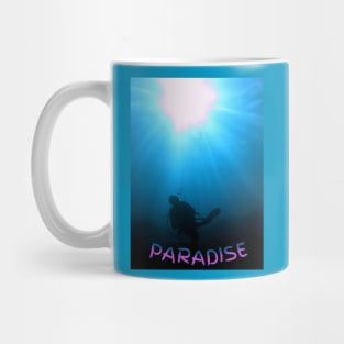 Scuba diver Paradise Mug